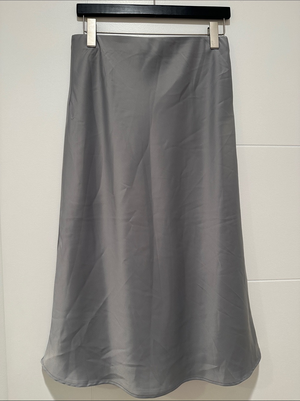 Rachel Zoe Light Grey A-Line Skirt